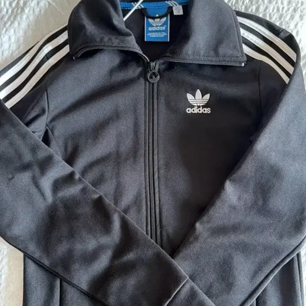 [BUNJANG] Adidas 3-Stripes Track Top Jersey Black / 아디다스 삼선 트랙탑 져지 검정