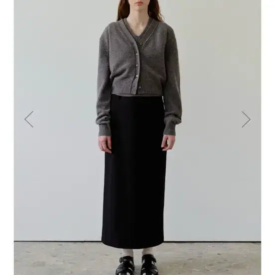 [BUNJANG] Arto H-Line Maxi Skirt - Black / (새상품) 아르토 H-Line Maxi Skirt_Black
