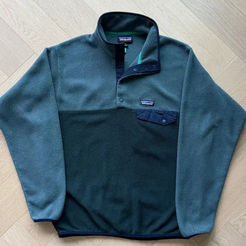 [BUNJANG] Patagonia Synchilla Medium Two-Tone Green (2016) / 10) 파타고니아 신칠라 16년 미디엄 투톤 그린