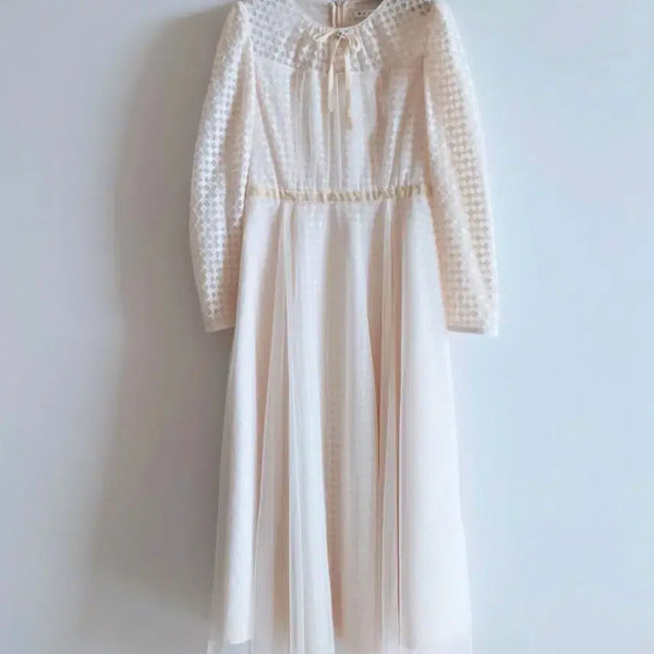 [BUNJANG] It MICHAA Lace Long Dress / 잇미샤  레이스 롱원피스 (새상품)