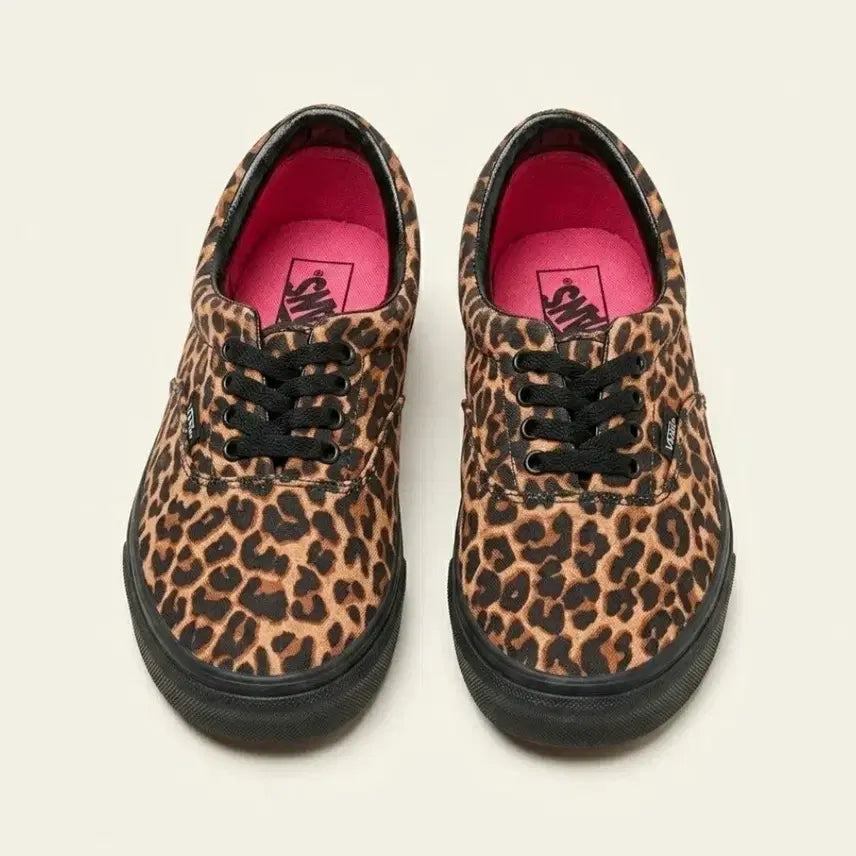 [BUNJANG] Vans Leopard Print Sneakers US 6 / 반스(VANS) 정품 레오파드(호피) 패턴 스니커즈 240