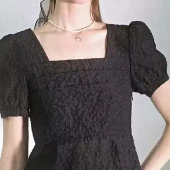 [BUNJANG] VIVASOUL Snow Organza Smoking Blouse Black M / 비바셔스 Snow Oganza Smoking Blouse BLACK/M사이즈