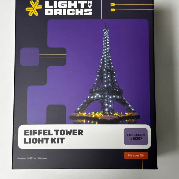 [BUNJANG] LightMyBricks Eiffel Tower LED Light Kit for LEGO 10307 / 레고 10307 라이트마이브릭스 에펠탑 LED