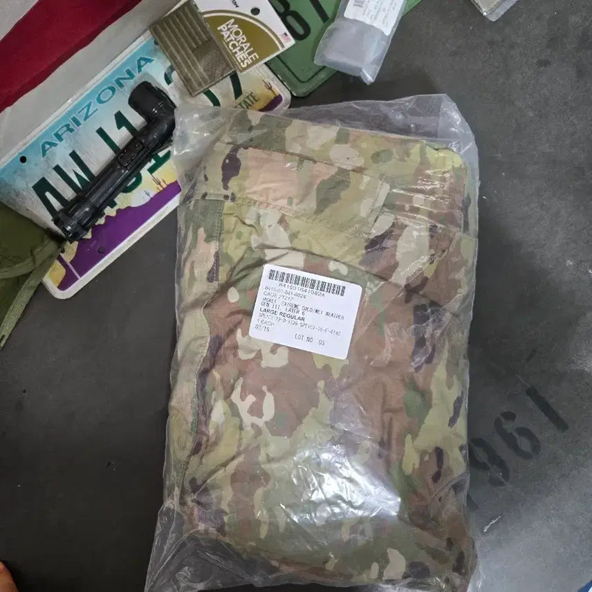[BUNJANG] US Military Issue Gore-Tex Waterproof Windproof Jacket / 미군지급고어한벌lr신품