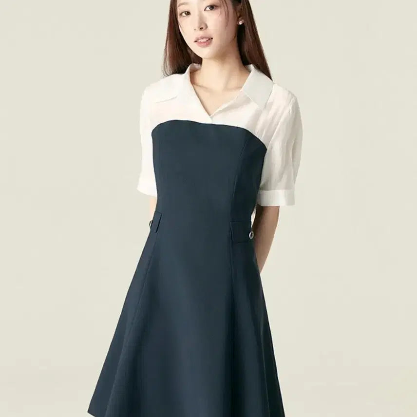 [BUNJANG] Roem Bustier Matching Mini Dress L / 로엠 뷔스티에 매칭 미니 원피스L