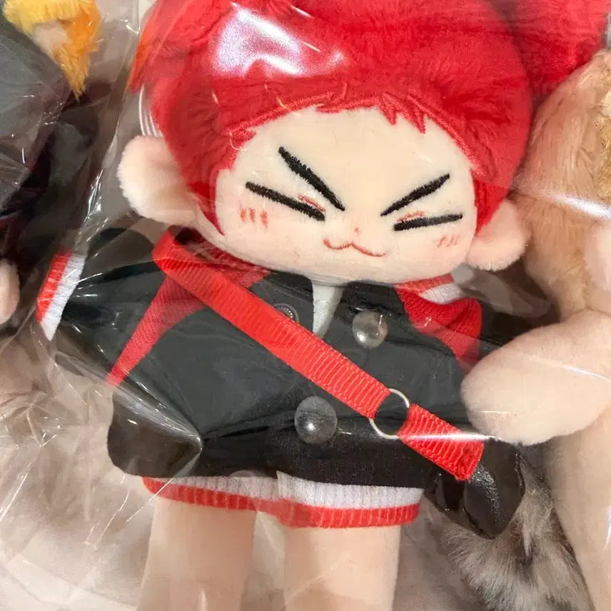 [BUNJANG] Slam Dunk Kang Baek Ho Custom Plush Doll Bundle with Official Keychain Wristband / 급전) 슬램덩크 강백호 속성 솜인형 + 공식 키링 손목 밴드