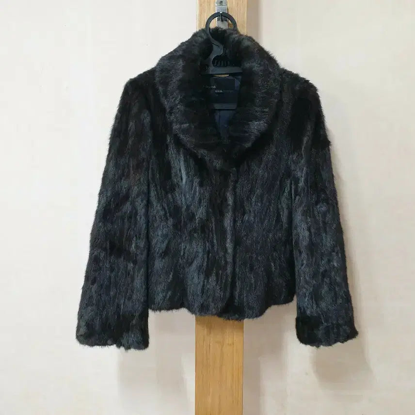 [BUNJANG] Resume Black Mink Coat 66 / 레쥬메 블랙 밍크 코트 66