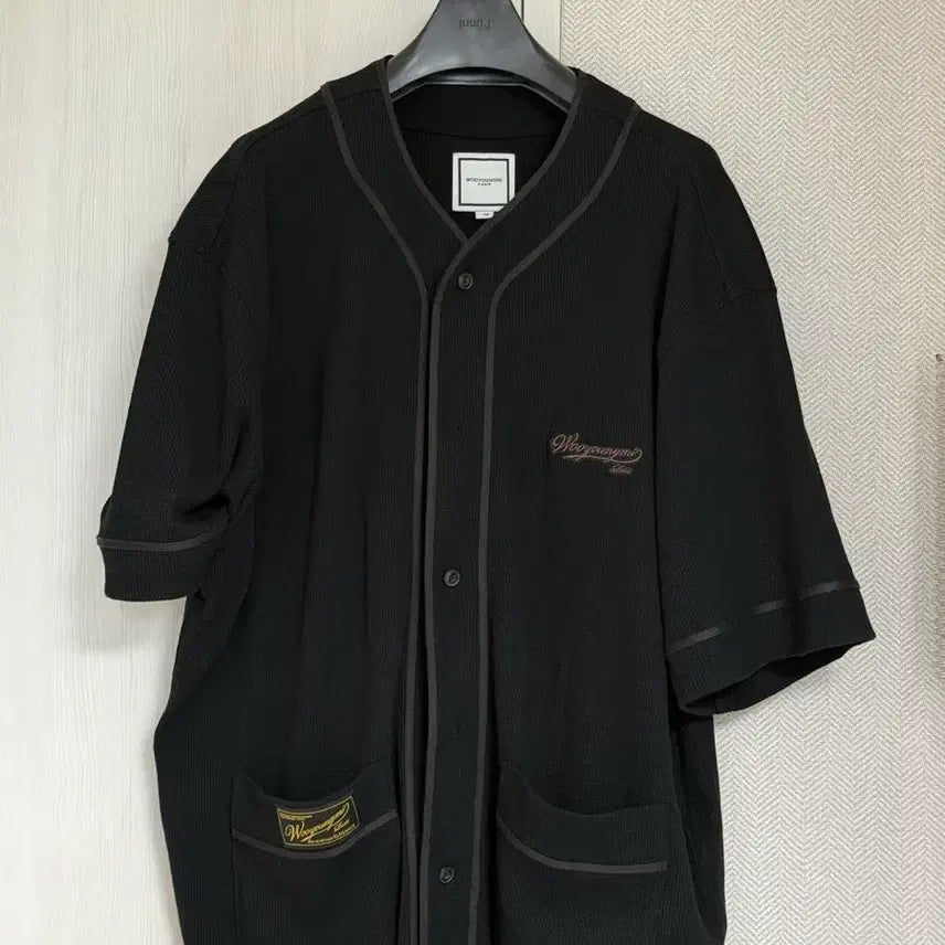 [BUNJANG] Wooyoungmi 26ss Baseball Shirt Black / (48) 26ss 우영미 베이스볼 셔츠 블랙