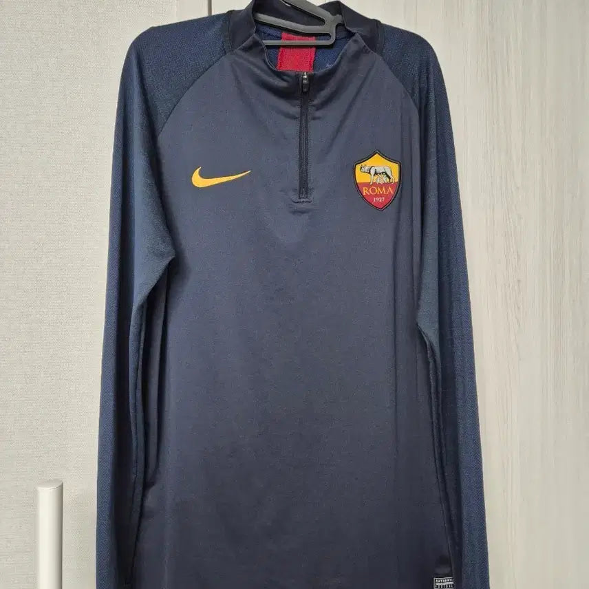 [BUNJANG] Nike AS Roma 1/4 Zip Up Jacket / 나이키 AS 로마 1/4 집업