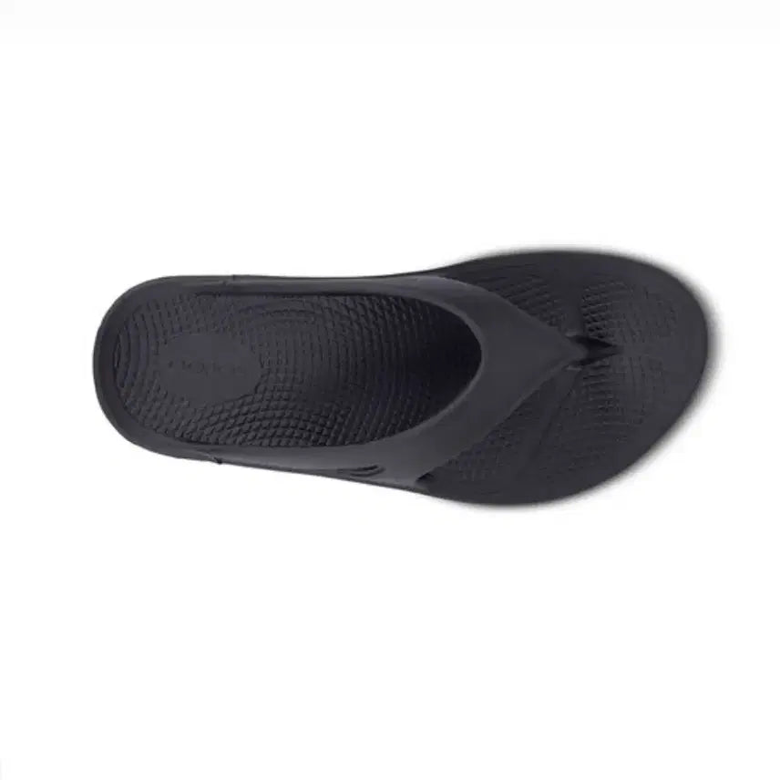 [BUNJANG] OOFOS OOriginal Black Slides / 우포스 OORIGINAL BLACK 쪼리_230 (블랙)