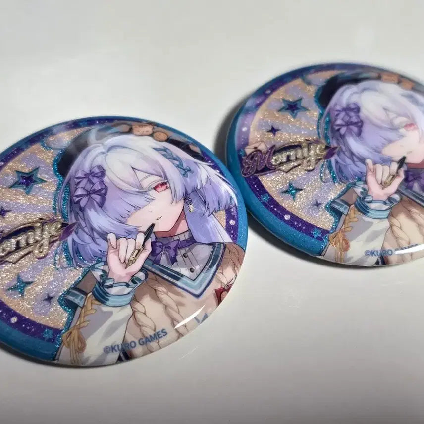 [BUNJANG] Sanfu Collaboration Monie Can Badge Bundle Set / 명조 - SANFU 콜라보 모니에 캔뱃지 2개 일괄 판매합니다.