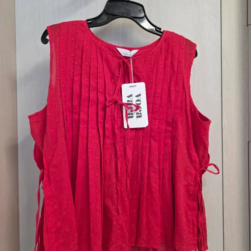 [BUNJANG] BocaBoca Shirring Blouse M (55-77) / [새상품]보카바카 셔링블라우스 M(55-77)/백화점가 179,000원