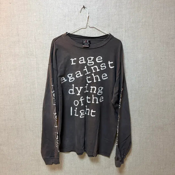 [BUNJANG] SAINT Mxxxxxx Rage Against Long Sleeve / 세인트미카엘  Rage Against 롱슬리브