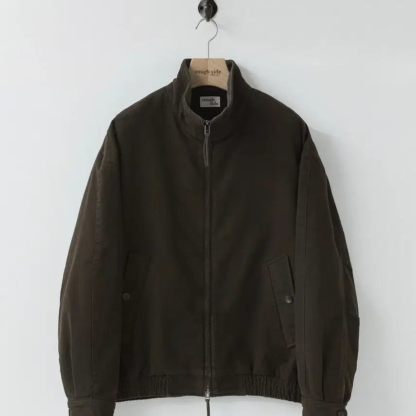 [BUNJANG] Rough Side Walker Day Blouson Dark Brown / [3] 러프사이드 워커데이 블루종 다크 브라운