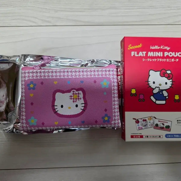 [BUNJANG] Sanrio Hello Kitty Flat Pouch Coin Purse / 산리오 헬로키티 플랫파우치 동전지갑