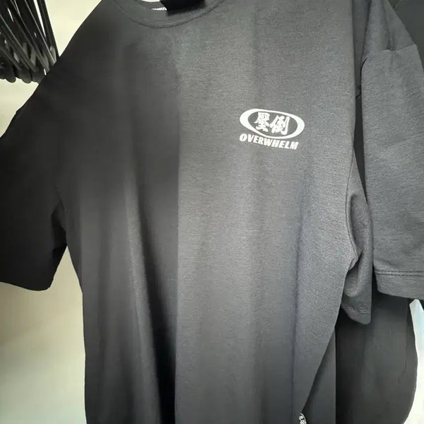 [BUNJANG] APDO Circular Logo Short Sleeve T-Shirt Size 1 / 압도 원형로고 반팔 1사이즈 팝니다.