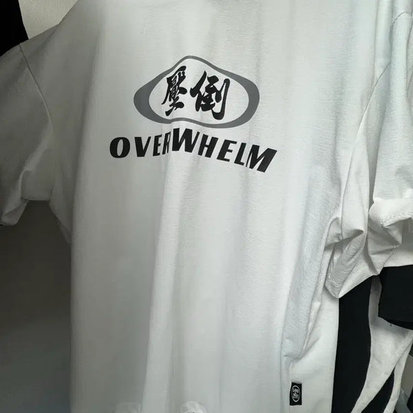 [BUNJANG] APDO Circular Logo T-Shirt White Size 1 / 압도 원형로고 반팔 화이트 1사이즈 팝니다