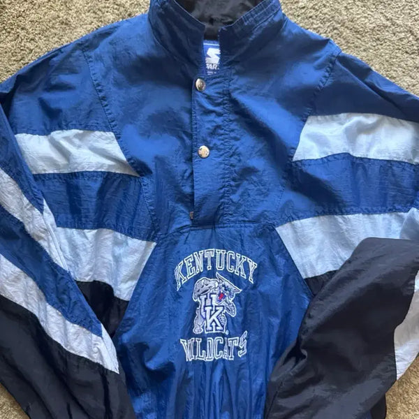 [BUNJANG] Starter Kentucky Wildcats Windbreaker Jacket / 스타터 켄터키 와일드캣츠 바람막이