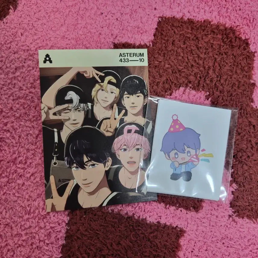 [BUNJANG] PLAVE Sticker Coffee Postcard, Sticker / 플레이브 스틱커피 엽서, 스티커