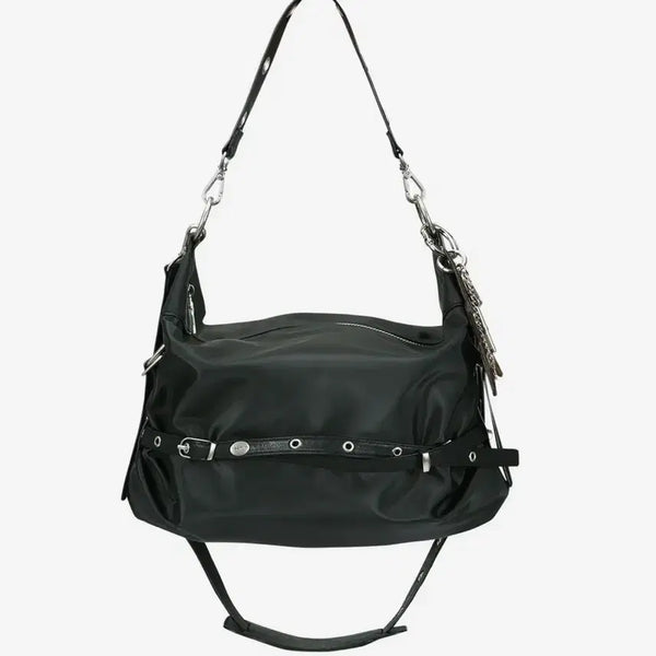 [BUNJANG] Yeomim Slaouch Bag Nylon Black / 여밈 슬라우치백 나일론 블랙