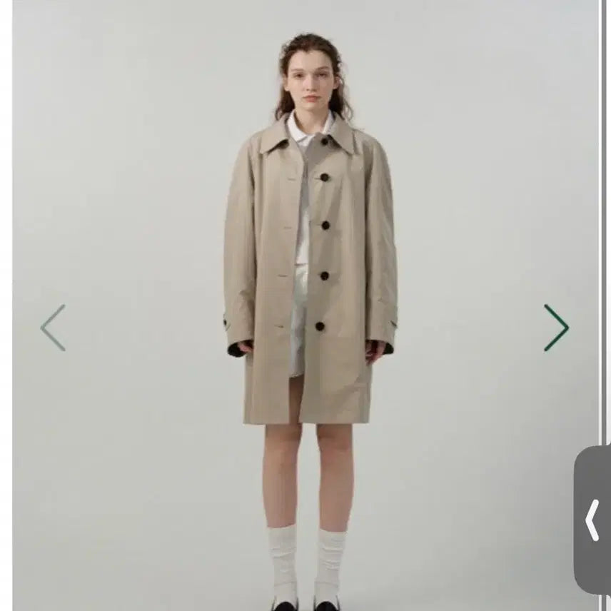 [BUNJANG] The Barnet Reversible Trench Coat Beige / 더바넷 리버시블 트렌치 베이지