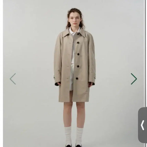 [BUNJANG] The Barnet Reversible Trench Coat Beige / 더바넷 리버시블 트렌치 베이지