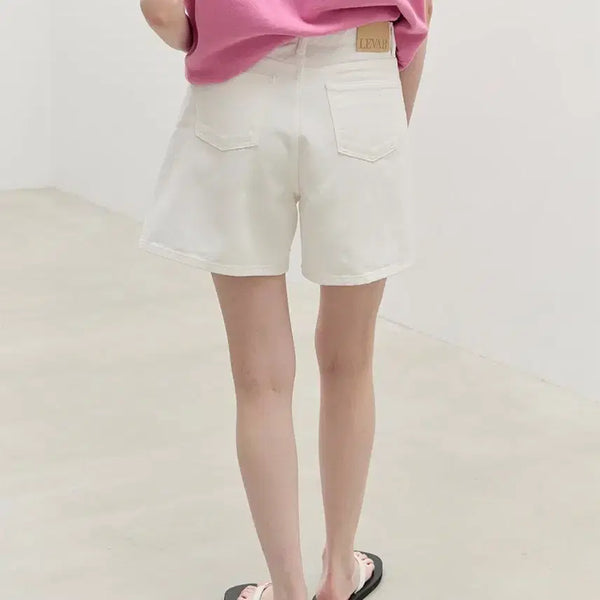[BUNJANG] LEVAR Classic Staple Denim Shorts / 르바(LEVAR) Classic Staple Denim Shorts
