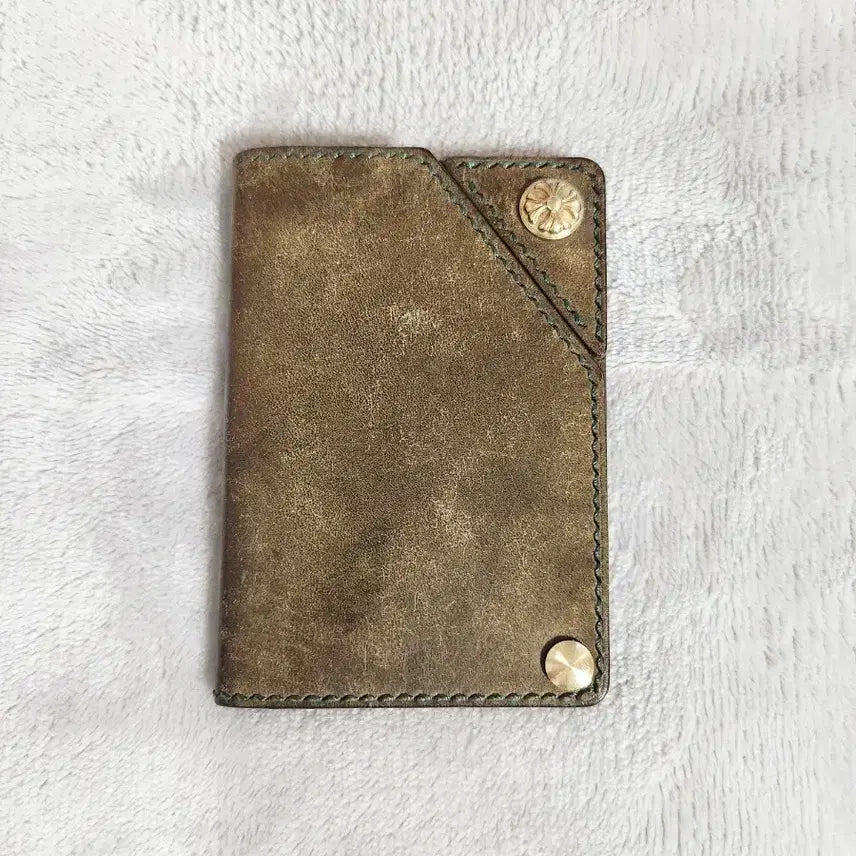 [BUNJANG] Pueblo Leather Concho Cardholder / 푸에블로 가죽 콘초 카드지갑