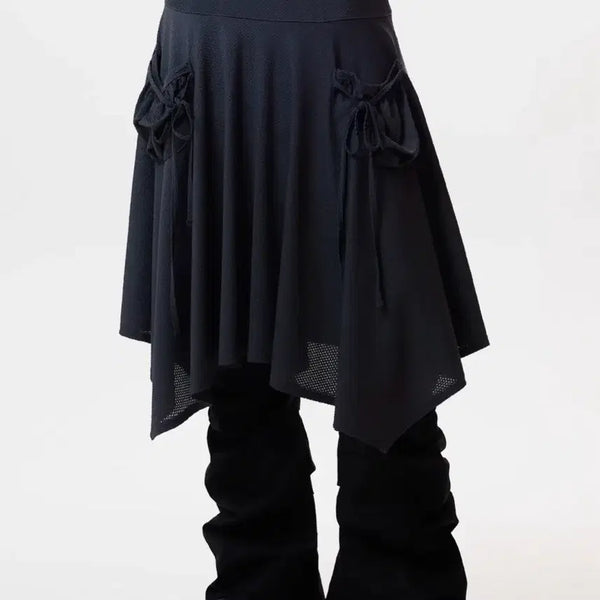 [BUNJANG] Love Is True Midi Skirt Charcoal / 러브이즈트루 미디스커트 차콜