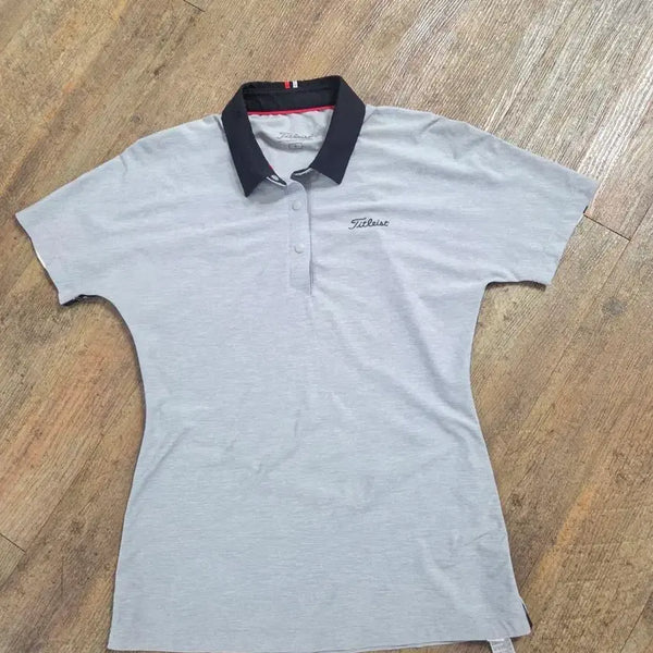 [BUNJANG] Titleist Women's Cooling Mesh Golf Polo Shirt (Size 85) / 타이틀리스트  골프  여성85  냉감메쉬 티