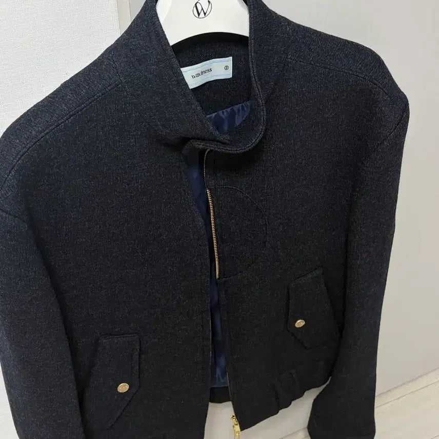 [BUNJANG] Waveness Harrington Jacket Navy Size 2 / 웨이비니스 해링턴 자켓 네이비 2사이즈
