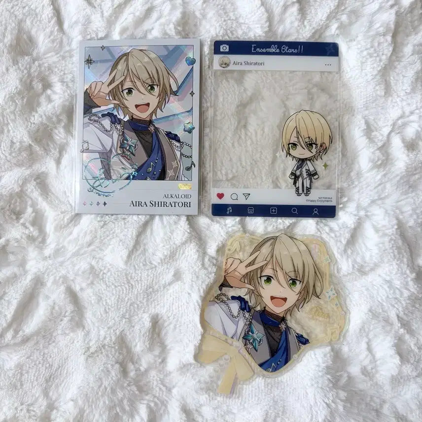 [BUNJANG] Ensemble Stars! Moephun Collaboration Spotlight On Stage Polaroid Theme Clear Card Alkaloid Shiratori Aira Acrylic Photocard / 앙스타 모펀 콜라보 팝업 스포트라이트 온 스테이지 폴라로이드 테마 클리어 카드 알칼로이드 시라토리 아이라 7만원 특전 아크릴 포토카드