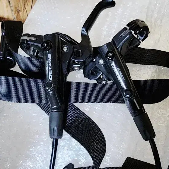[BUNJANG] Shimano Deore M6000 Hydraulic Disc Brake Set - New Hose & Pad / 데오레 브레이크 m6000. 호스 패드 블리딩 교환