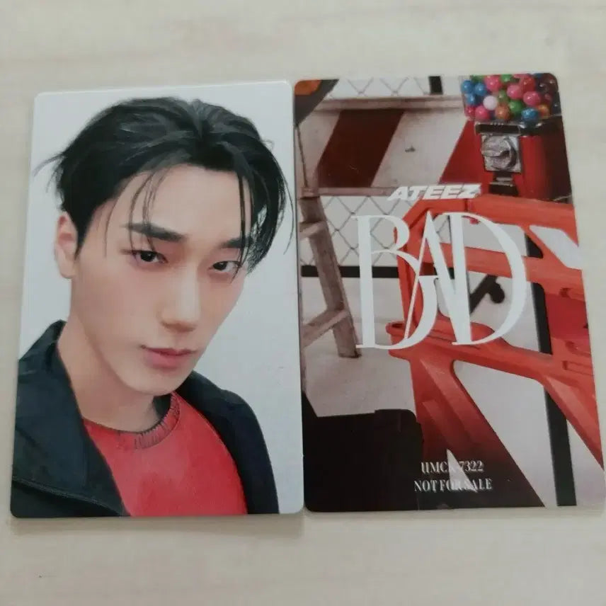[BUNJANG] ATEEZ BAD Japan Version Photocard / 에이티즈 BAD 일본 산 포카