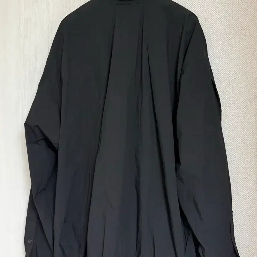 [BUNJANG] Songzio Volume Shirt Jacket Black / (50) 송지오 볼륨 셔츠 자켓 블랙