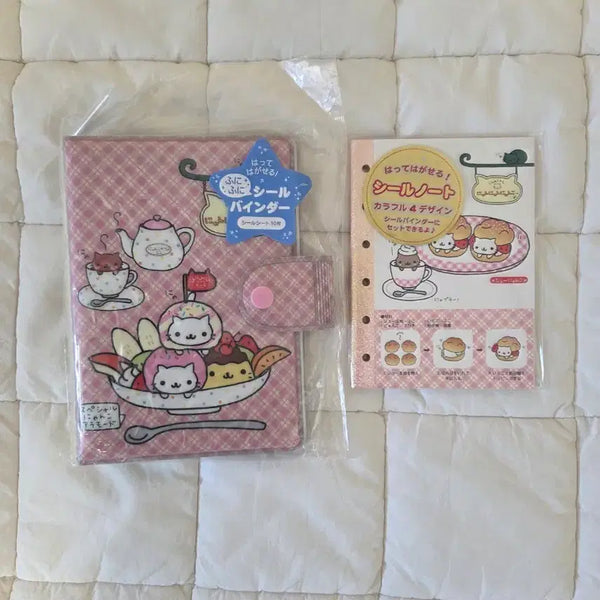 [BUNJANG] Nyangnyangnyangko Seal Binder Diary + Insert Set / 냥냥냥코 씰 바인더 다이어리 + 속지 세트 산엑스