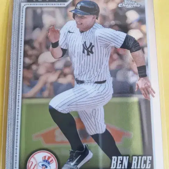 [BUNJANG] MLB 2026 Yankees Ben Rice Chrome Card / MLB 2026 양키스 벤 라이스 크롬카드