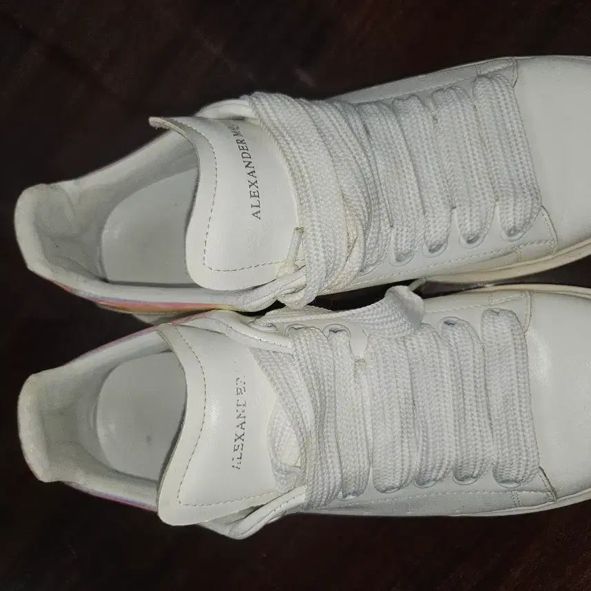 [BUNJANG] Alexander McQueen Oversized Sneaker White / 알렉산더 맥퀸 오버솔 스니커즈 화이트