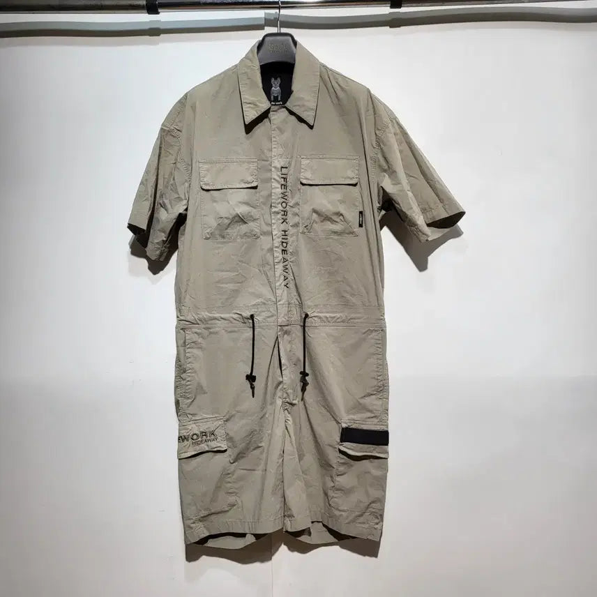 [BUNJANG] LIFEWORK Jumpsuit Beige / LIFEWORK