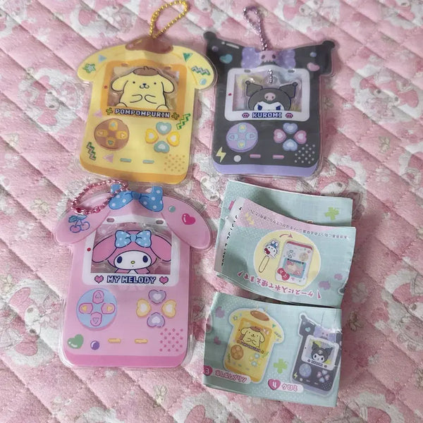 [BUNJANG] Sanrio Game Machine Keychain - Pompompurin, My Melody, Kuromi / 산리오 게임기 키링 폼폼푸린 마이멜로디 쿠로미