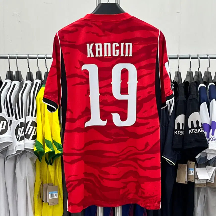 [BUNJANG] South Korea National Team Lee Kang-in Home Jersey / 26/28 대한민국 홈 No 19 이강인 유니폼