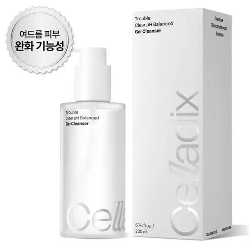 [BUNJANG] Celladix Trouble Clear Low pH Gel Cleanser 200ml / 셀라딕스 트러블 클리어 약산성 젤 클렌저 200ml