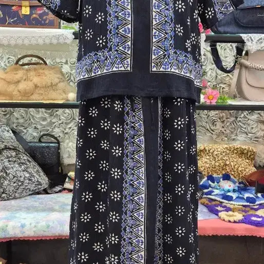 [BUNJANG] POLPO 100% Cotton Ethnic Set-up / POLPO 면 100% 에스닉 셋업 66 77