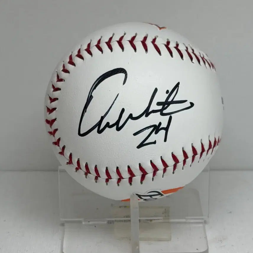 [BUNJANG] Hanwha Eagles White Logo Ball Autographed Ball / 한화이글스 화이트 로고볼 친필 사인볼 싸인볼