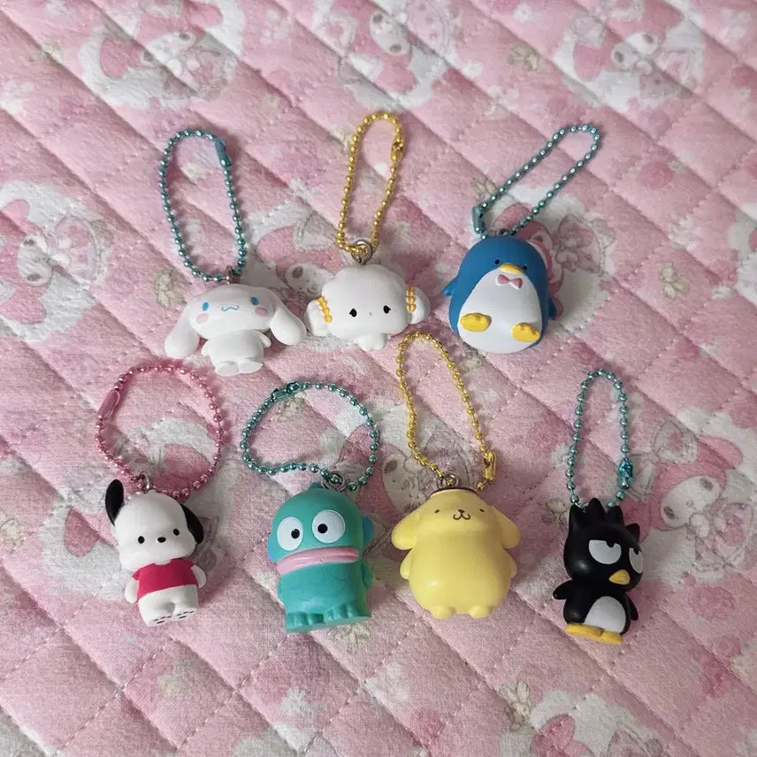 [BUNJANG] Sanrio Bandai Jelly Gummy Mascot Keychain / 산리오 반다이 젤리 구미 마스코트 키링