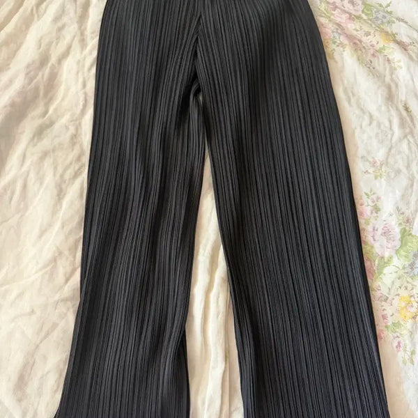 [BUNJANG] Pleated Trousers Size 5 / 플리츠띠커 바지 싸이즈5