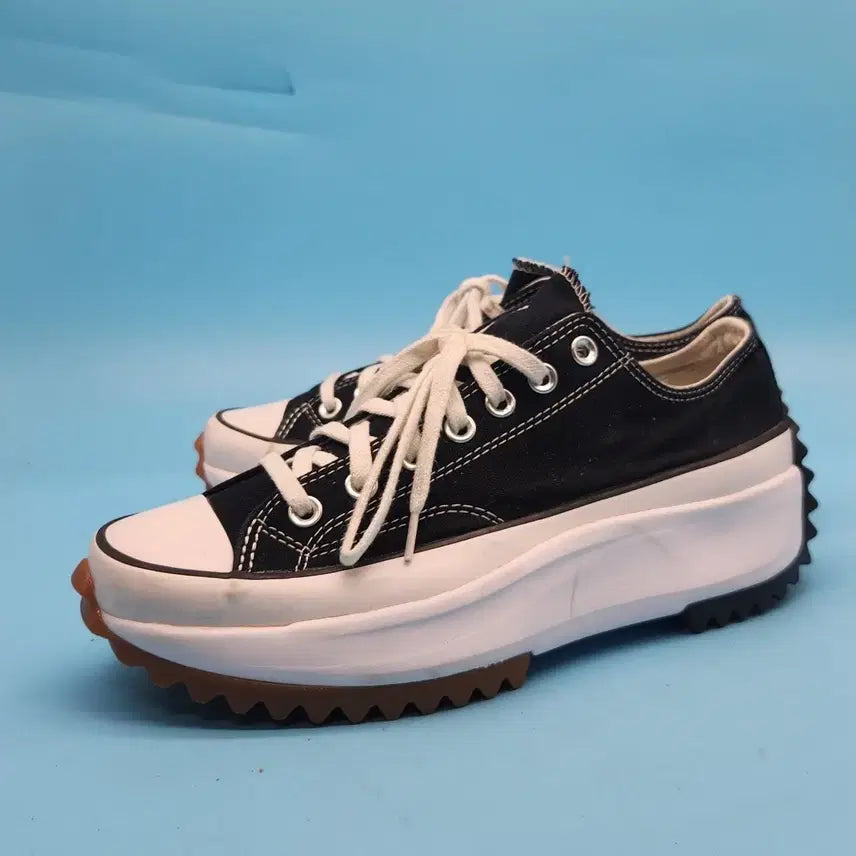 [BUNJANG] Converse Run Star Hike Ox Black Low Top Sneakers (265) / z컨버스 런스타하이크 ox 블랙 로우탑 265