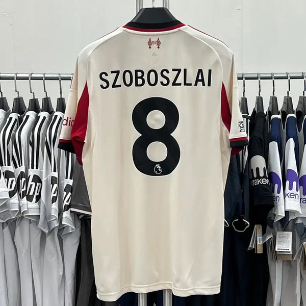 [BUNJANG] Liverpool 25/26 Away No. 8 Szoboszlai Jersey / 25/26 리버풀 어웨이 NO.8 소보슬라이 유니폼