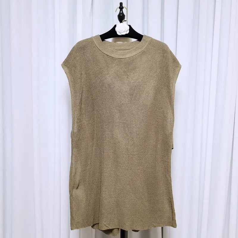 [BUNJANG] BITTOKO Japan Summer Long Knit Vest / BITTOKO 비토코 재팬 썸머 롱 니트 베스트
