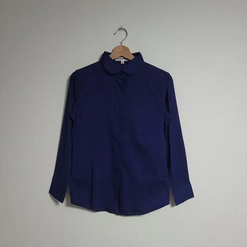 [BUNJANG] UNIQLO Ines de la Fressange Women's Shirt Navy Size S / (S) UNIQLO 유니클로 이네스 드 라 프레상쥬 여성 셔츠 남방